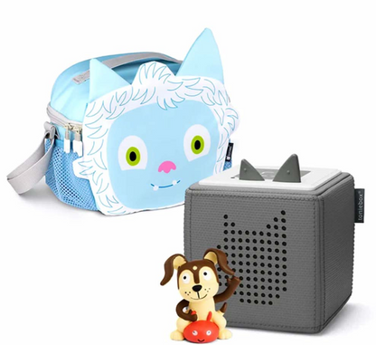 Yeti + Grey Toniebox Starter Set with Free Character Bag - Holiday Promotion