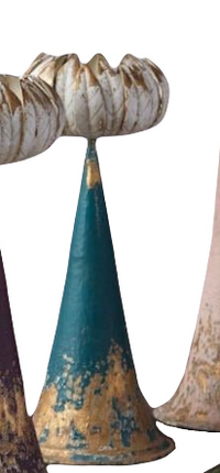 Vesuvius Candle Holder | Small Blue
