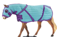Pre-Owned Breyer Quilted Stable Blanket & Hood Set | No Package
