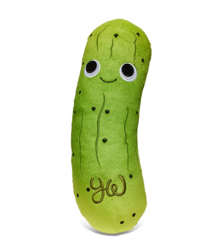 Yummy World Crunchy Pickle in a Bag 10" Interactive Plush