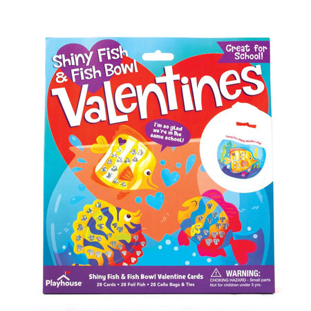 Shiny Fish and Fish Bowl Valentines