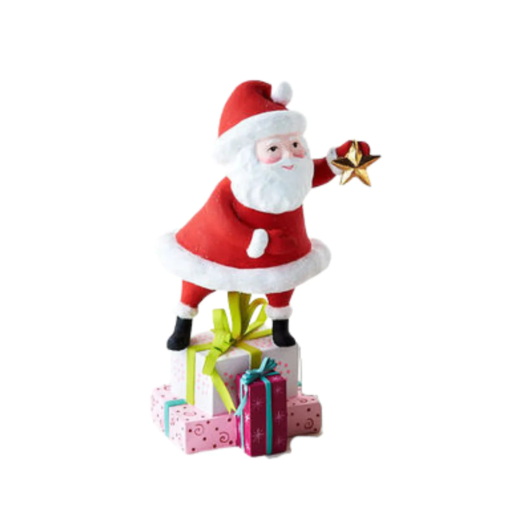 10" Santa Figure with Star