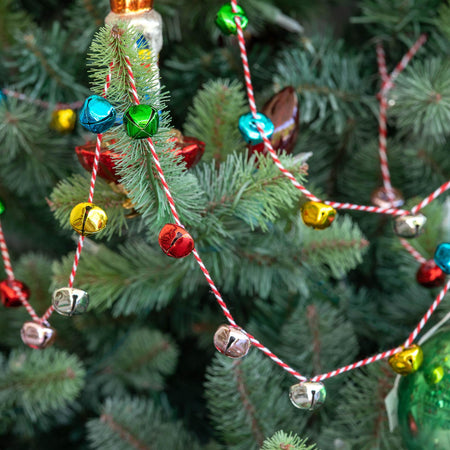 Vintage Inspired Jingle Bell Garland