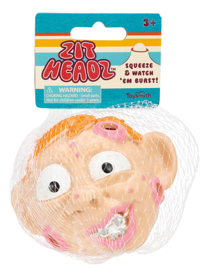 Zit Headz Satisfying Squishy Toy