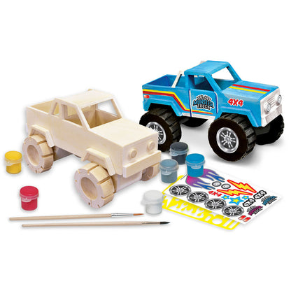 Paint Your Own - Monster Truck Kit
