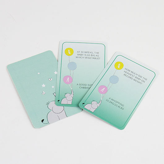 Baby Trivia | Card Game | Baby Shower