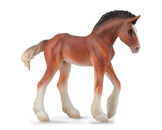 Bay Clydesdale Foal | Breyer CollectA