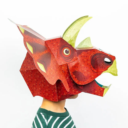 Create-Your-Own Triceratops Mask