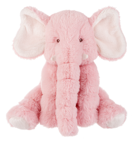 9" Lil' Pink Jellybean Elephant Plush