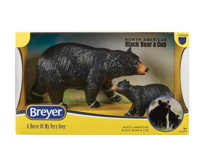 Black Bear and Cub Set| Breyer Model Horse Animal