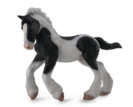 Black & White Piebald Gypsy Foal | CollecA | 88770