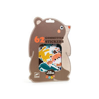 62 Gommettes Stickers | Baby Forest Animals