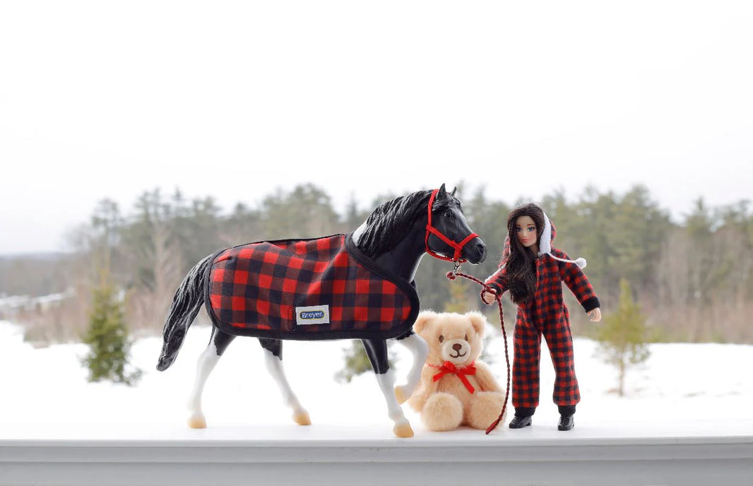 Cinders | 2024 Holiday Pony Playset | Breyer