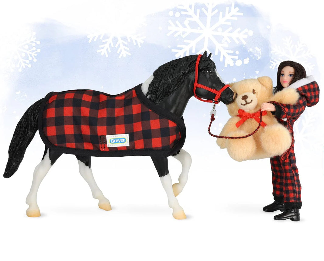 Cinders | 2024 Holiday Pony Playset | Breyer
