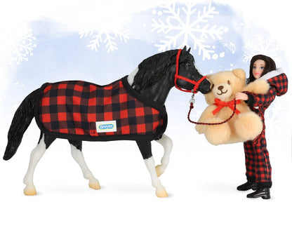 Cinders | 2024 Holiday Pony Playset | Breyer