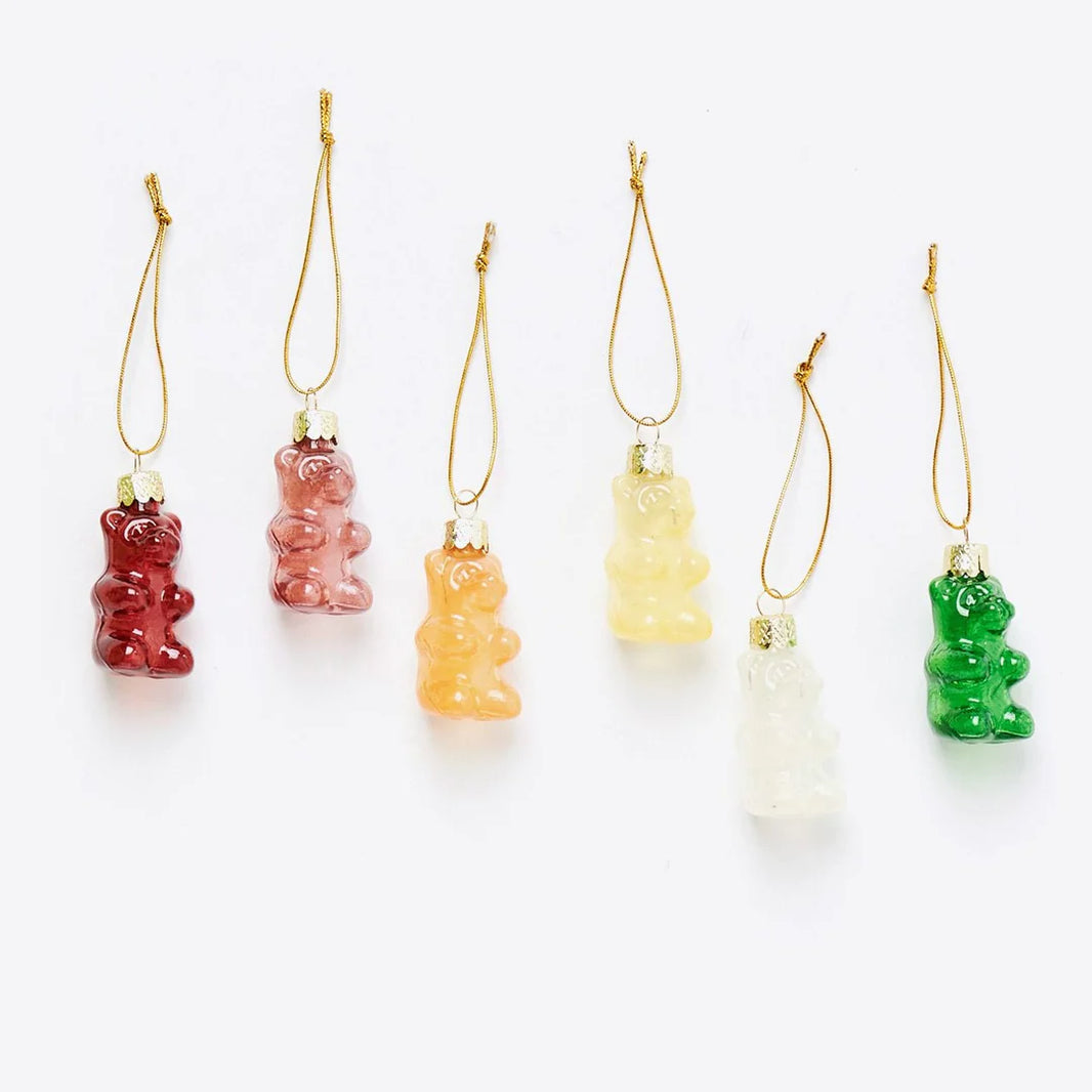 Tiny Glass Gummi Bear Ornament | Cody Foster