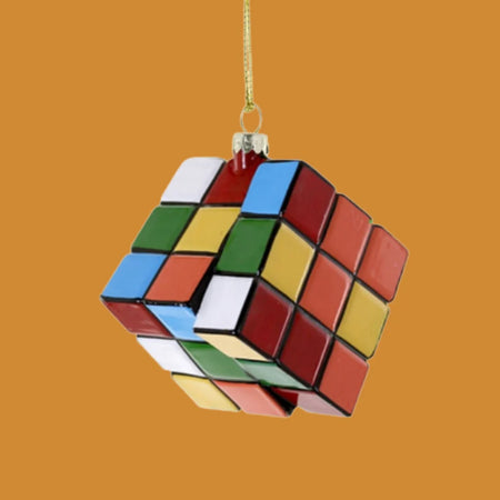 Puzzle Cube Ornament