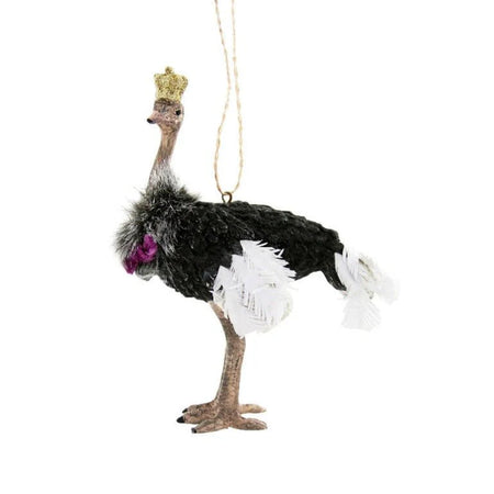 Crowned Ostrich Ornament | Cody Foster