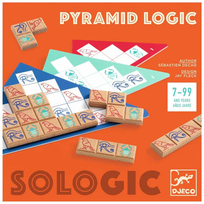 Ancient Egyptian Pyramid Logic Game