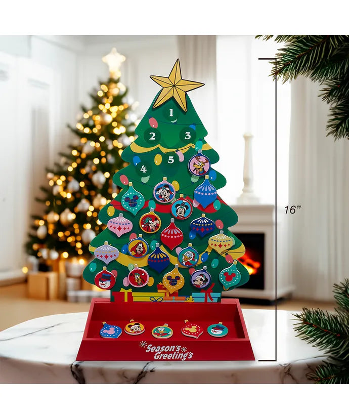 16" Disney© Advent Tree With Magnetic Ornaments