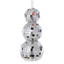 Mirrorball Snowman Ornament | Cody Foster