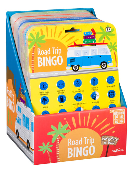 Road Trip Bingo, Travel Game