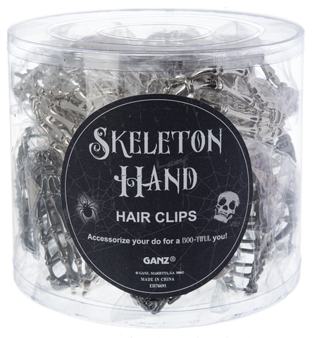 BOO-Tiful Hair Clip | Skeleton Hand