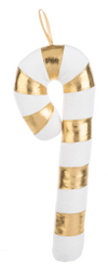 Stuffed Candy Cane Ornament