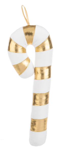 Stuffed Candy Cane Ornament
