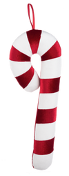 Stuffed Candy Cane Ornament