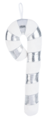 Stuffed Candy Cane Ornament