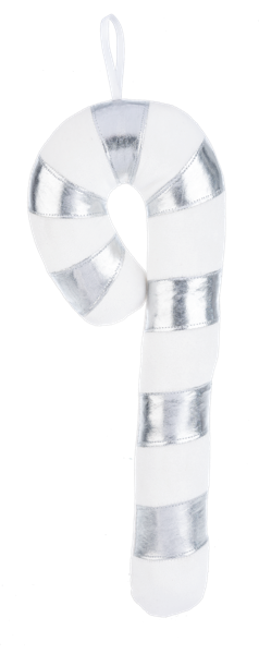 Stuffed Candy Cane Ornament