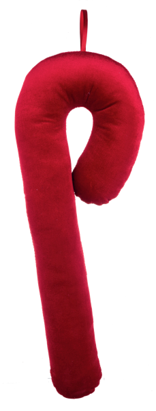 Stuffed Candy Cane Ornament | 20"