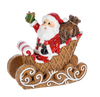 Waffle Cone Santa Figurine