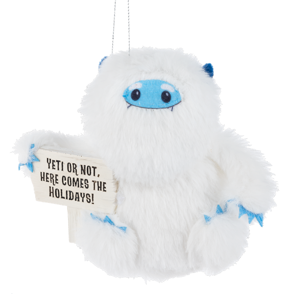Yuletide Yeti Ornament