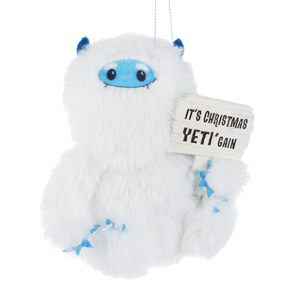 Yuletide Yeti Ornament