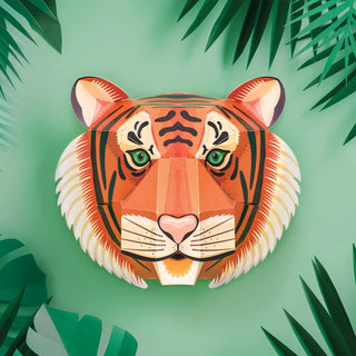 Create-Your-Own Majestic Tiger Head