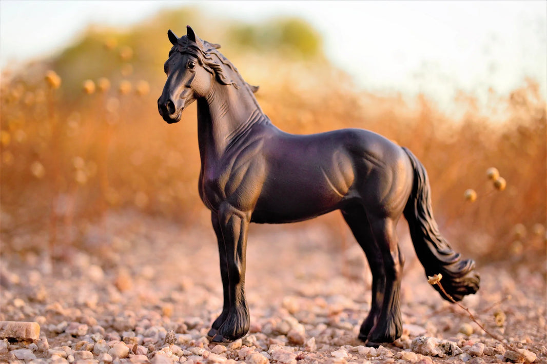 Friesian Stallion | Breyer Collecta | 88439