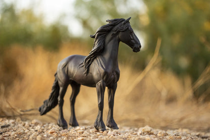 Friesian Stallion | Breyer Collecta | 88439