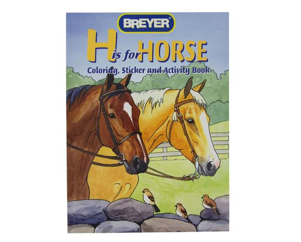"H" is for Horse Coloring Activity Book | Breyer Model Horse | 4120