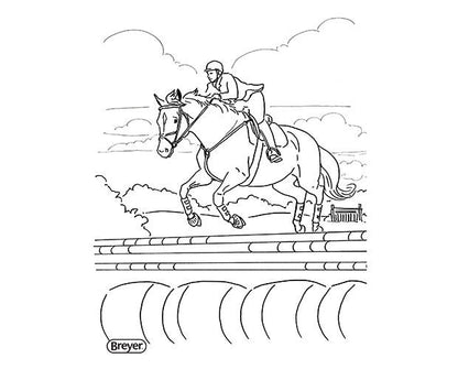 "H" is for Horse Coloring Activity Book | Breyer Model Horse | 4120