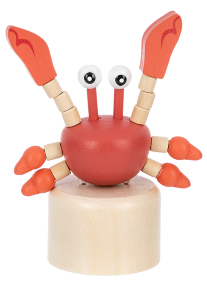 Wooden Coastal Push Puppet