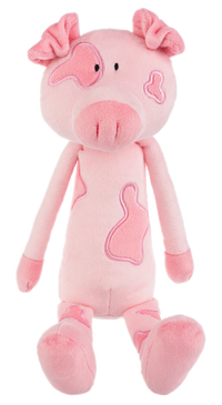 13" Plush Farm Longfellow | Pig
