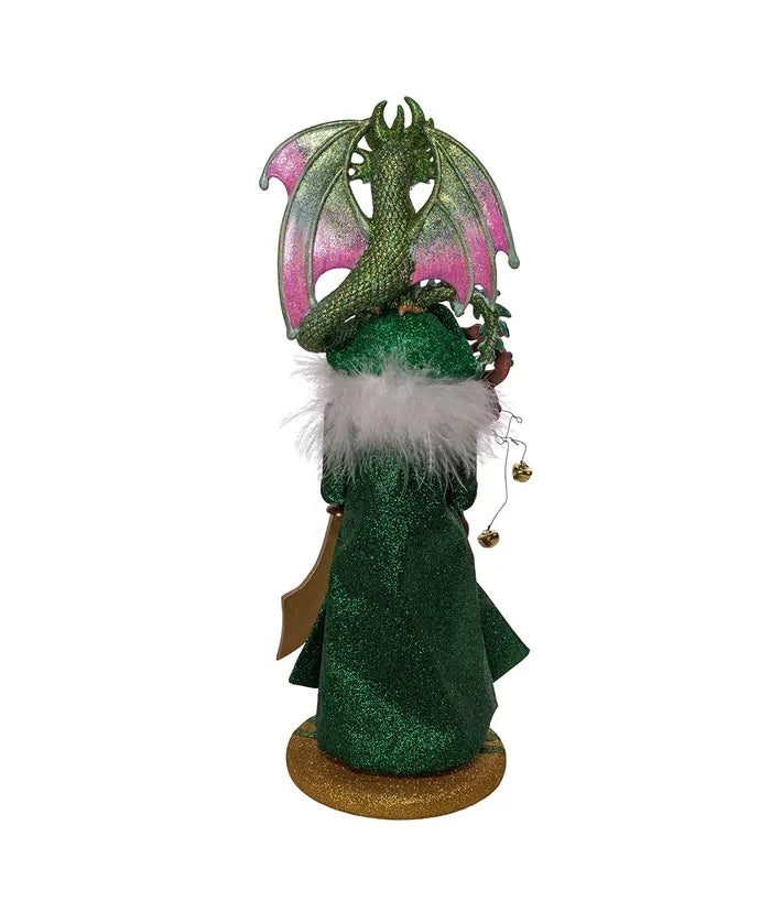 18" Hollywood Nutcrackers™ Wizard With Dragon Nutcracker
