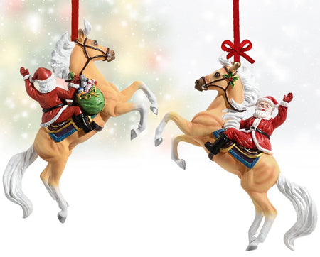Hi Ho Santa | Santa 2024 Breyer Ornament | 700690