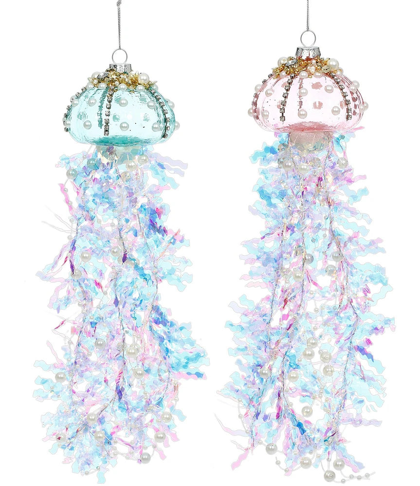 Winter Jellyfish Ornament | Assorted Colors | Mark Roberts