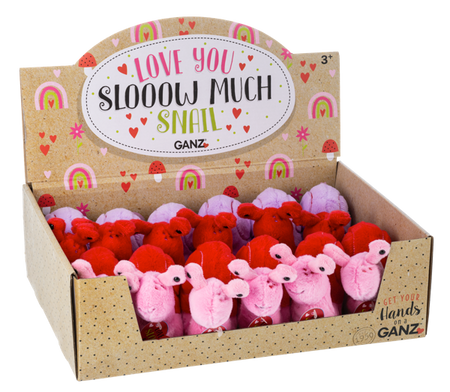 Love You Slooow Much Plush Snail