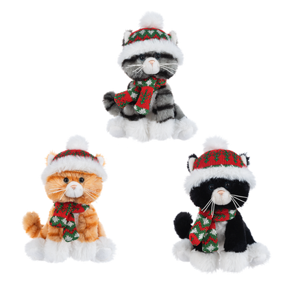 Winter Whiskers Kitten Plush