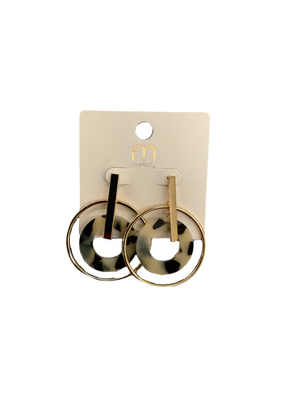 Gold Fashion Hoop Earrings