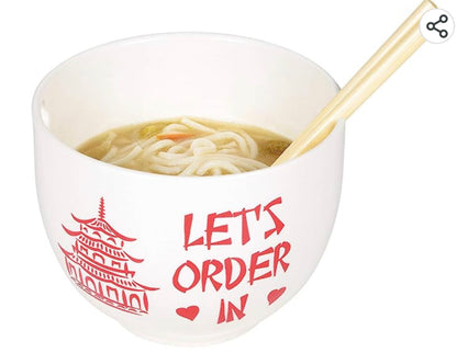 “Let’s Order In" Ramen Bowl
